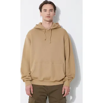 Pánská mikina Bavlněná mikina 424 Alias Hoodie, XL, béžová, 80X