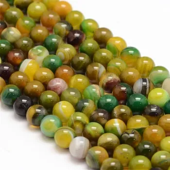 Korálek Minerál Achát č.346 (6mm)