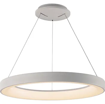 Mantra 8570 Niseko II, závěsné kruhové svítidlo LED 40W, 2700-5000K, dálk. ovládání, bílá, průměr 50cm