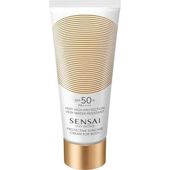 Přípravek na opalování SENSAI Slunecni-pece Silky-BronzeProtective Suncare Cream SPF 30 50+ 150 ml (10 053,00 Kč / 1 l)