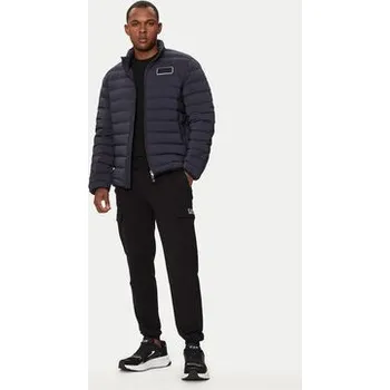 Pánská větrovka EA7 Emporio Armani Vatovaná bunda 6DPB14 PNHAZ 1562 Tmavomodrá Regular Fit M