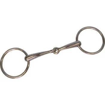 Udidlo pro koně Udidlo FEELING lomené s udítkem 14mm Velikost: 13,5 cm