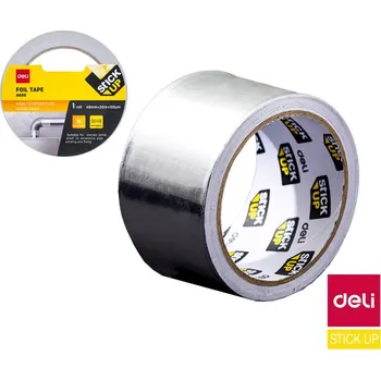 Lepicí páska Lepící páska hliníková 48mm x 20m DELI EA650