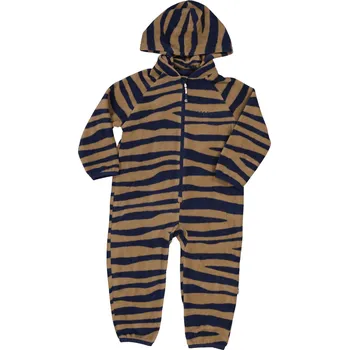 Dívčí oblečení Měkký fleecový overal pro děti zebra Geggamoja Velikost: 62/68
