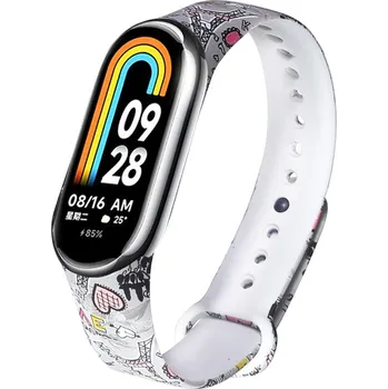 Sportovní měřič Xiaomi Srdcová Paříž - Mi Smart Band 8/9 náhradní náramek MBSCZ-8SP