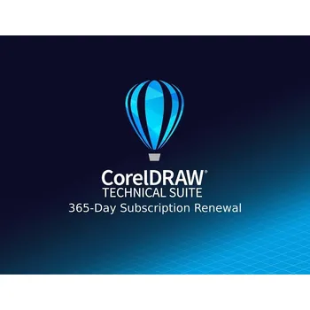 Grafický software CorelDRAW Technical Suite Education 365 dní obnovení pronájmu licence (51-250) EN/DE/FR/ES/BR/IT/CZ/PL/NL