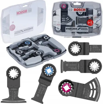 Vrták Bosch sada pilových listů Starlock pro multifunkční nářadí, 6 ks
