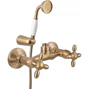 Vodovodní baterie Baterie VENEZIA V-12 sprchová nástěnná s příslušenstvím mosaz OLBAV012