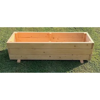 Truhlík Květinový truhlík smrk 40/49/150cm