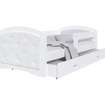 Ložnice ArtAJ Dětská postel MAGGIE G | 80 x 180 cm Barva: Bílá / bílá