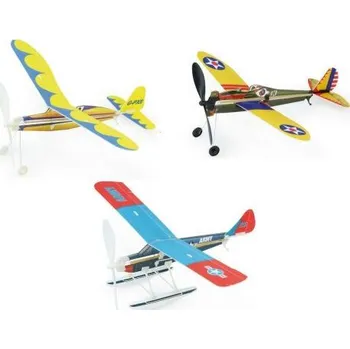 Vilac Stavebnice letadla s natahovací vrtulí 1 ks, V3211-1