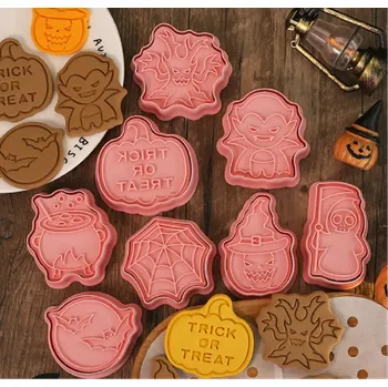 Vykrajovátko 3D vykrajovátka na sušenky - HALLOWEEN 3 - 8 ks (Značka: TAKARA TOMY)