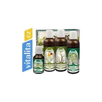 Přípravek proti padání vlasů Naděje Kúra K37 padání vlasů pro zlepšení kvality vlasové pokožky 4 lahvičky 175 ml