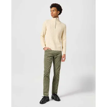 Pánské oblečení WRANGLER Texas Slim Dusty Olive 32/34