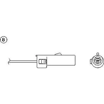 Čidlo automobilu NGK Lambda sonda NG 0207