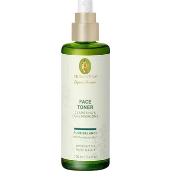 Primavera Pece-o-oblicej Pure-BalanceFace Toner Clarifying & Pore Minimizing 100 ml (5&nbsp;100,00 Kč / 1 l)