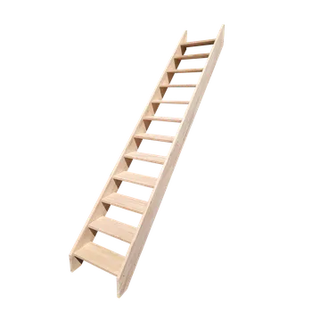 Schodiště proschody.cz Schody Bukové otevřené 240/181 (11 schodů)