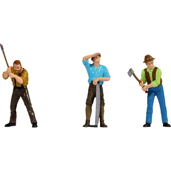 Modelová železnice NOCH Spur 1 Dřevorubec natřená