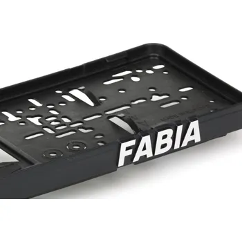 Držák SPZ Podložka pod SPZ ŠKODA FÁBIA (2ks)