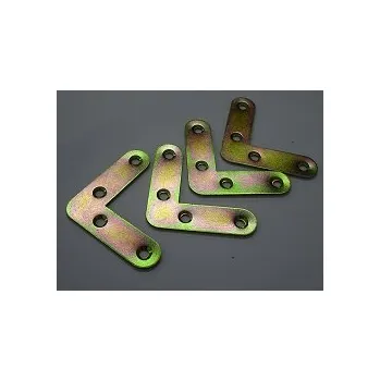 Tesařské kování Rohovník 50/50 mm žlutý zinek