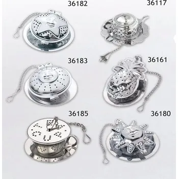 Konvice na čaj Sítko Čajová zahrada nerezová ocel