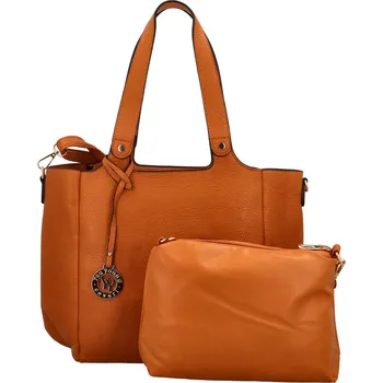 Kabelka Elegantní sada: Kabelka přes rameno a crossbody Phyllis, hnědá