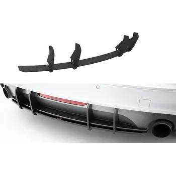 Autodíl Spoiler zadního nárazníku Street pro Audi TT S-Line 8J Facelift černo červený