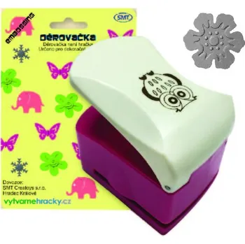 Děrovačka Creatoys Děrovačka s embosing efektem - květ 2