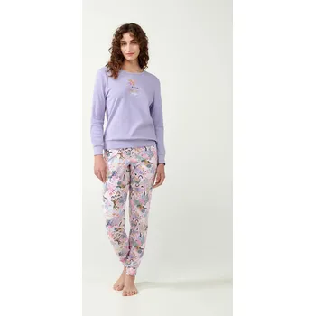 Dámské pyžamo Vamp Bavlněné pyžamo s potiskem 21303