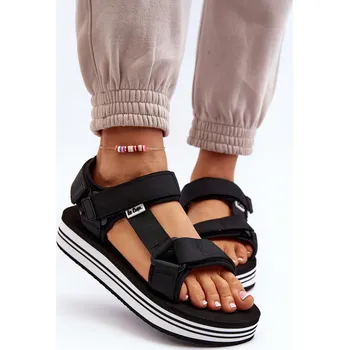 Dámské sandále Dámské sandály na platformě Lee Cooper LCW-24-05-2753L Barva: Černá, Velikost: 39