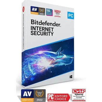 Antivir Bitdefender Internet Security - 5PC na 2 roky - elektronická licence do emailu