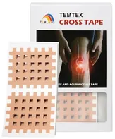 TEMTEX Cross Tape Typ C 40 ks 5,2 x 4,4 cm béžový