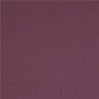 Papírový ubrousek Ubrousek 33 x 33 cm 2vrstvý fialový, 125 ks 100021433