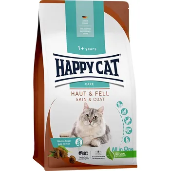 Krmivo pro kočku Happy Cat Sensitive kůže a srst 3 × 4 kg