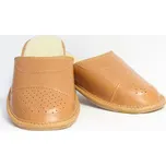 Pánské kožené papuče Model 6B 0004, VELIKOST 43