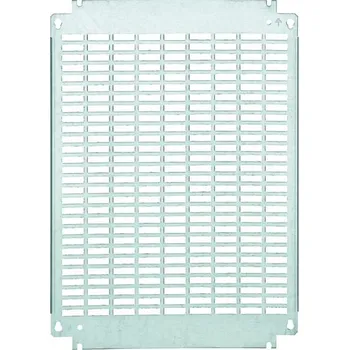 Rozvaděč Hager Electro FL476A Mont. deska z perfor. plechu, Orion plus System C 650x400