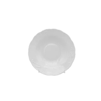 Talíř Moritz Zdekauer, Talíř mělký Liana 25cm, bílá