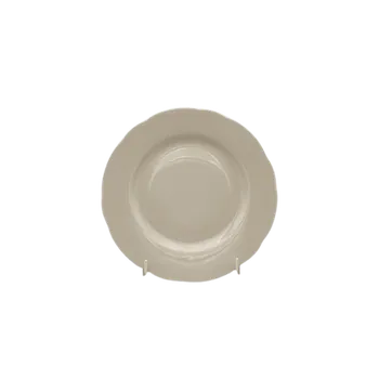 Talíř Moritz Zdekauer, Talíř mělký Betty, 25cm, slonová kost