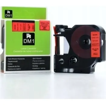 Pásek do tiskárny Naplnka Kompatibilní páska s Dymo 45017 / S0720570, 12mm x 7m, černý tisk