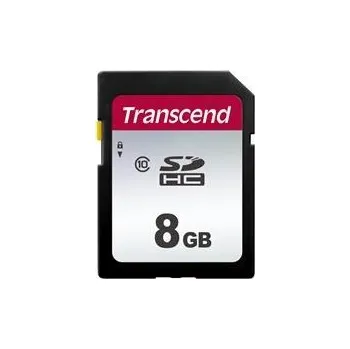 Paměťová karta TRANSCEND SDHC karta 8GB 300S, Class 10 (R:20/W:10 MB/s)