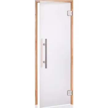 Dveře do sauny "A" Premium 9x19 Satin 890x1890 mm Osika