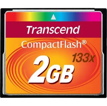 Ukládání dat TRANSCEND Compact Flash 2GB (133x)