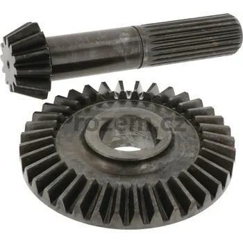 Sada ozubeného kola 36 a 13 zubů, úhlový převod, žací lišta pro Taarup, Kverneland, 579371000, KT579371000