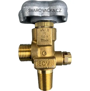 GCE Lahvový uzavírací ventil CO2 W 21.8" E17