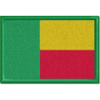 Nášivka Pelisport Beninská vlajka 6 x 4 cm