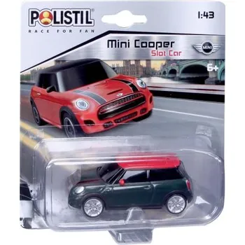 Dětské zboží Polistil Mini Cooper Slot car 1:43 Black