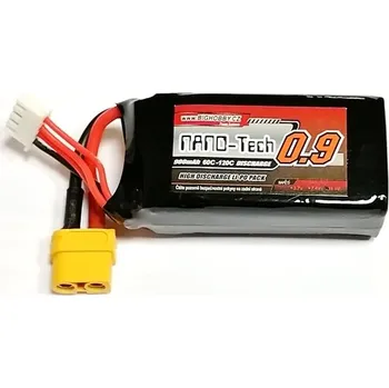 Li-pol baterie 900mAh 3S 60C (120C) Bighobby-NANO Tech