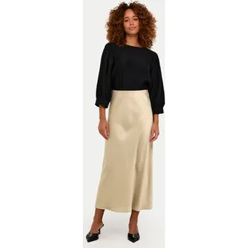 Dámská sukně Kaffe Maxi sukně Lotte 10508853 Béžová Regular Fit 38
