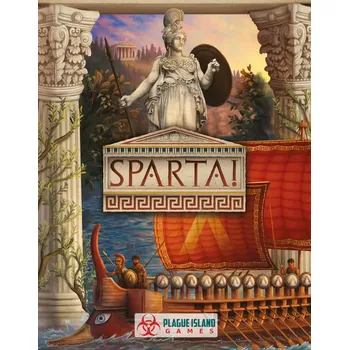 Desková hra Plague Island Games SPARTA!: Struggle for Greece – Standard Edition - EN