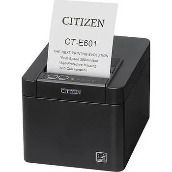Tiskárna štítků Citizen CT-E601, USB, 8 dots/mm (203 dpi), cutter, black